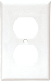 2132W-BOX WHT DUPL RECPT PLT1G